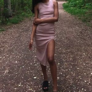 Preowned Aritzia Verona Slit Summer Dress XXS